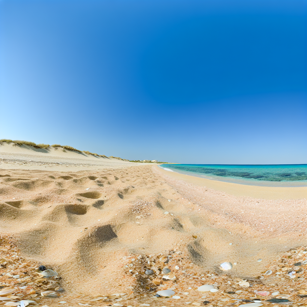 Vista panorámica de playa